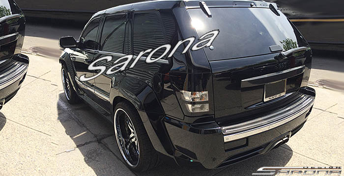 Custom Jeep Grand Cherokee  SUV/SAV/Crossover Fender Flares (2005 - 2010) - $2200.00 (Part #JP-001-FF)